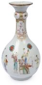 An 18th century Chinese export famille rose porcelain guglet c.1760
