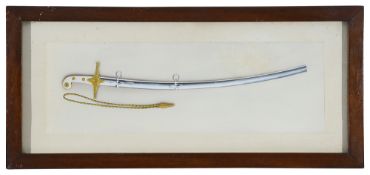 Original Artwork Design Drawing for the Wilkinson Sword Company c.1900