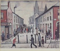 L. S. Lowry RBA RA (British, 1887-1976) 'The Fever Van, 1935'