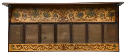 An Arts and Crafts wall hanging photograph frame