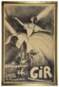 After Charles Gir (French, 1883-1941) 'Le Dessinateur'