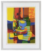 Marcel Mouly (French, 1918-2008) 'Un Lieu Central'