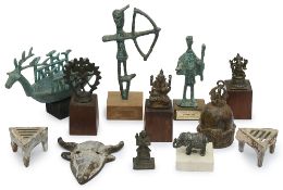 A miscellaneous collection of metalwares