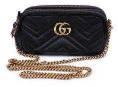 A Gucci Marmont leather small crossbody handbag