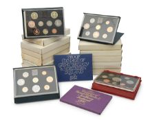 Twenty nine Royal Mint sets