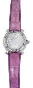 Chopard Happy Sport snowflake pink watch