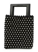 A vintage Georgio Armani beaded evening bag