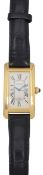 An 18ct gold automatic Cartier Tank Américaine wristwatch