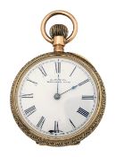 Waltham pocket watch 10ct