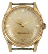 A Bulova 18ct gold manual wind watch head