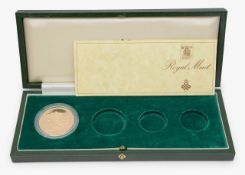 The Royal Mint, United Kingdom. A 1980 Five-pound Sovereign