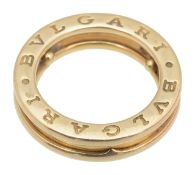 A Bulgari B.Zero 1 yellow gold ring