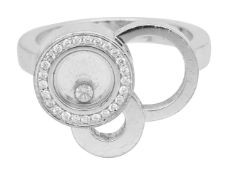 A Chopard Happy Dreams 18ct white gold ring