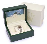 Rolex Oyster Perpetual Datejust diamond watch