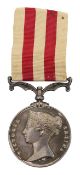 An Indian Mutiny Medal 1857-8 awarded to Arthur Fay
