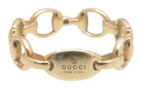 A 18ct Gucci snaffle band