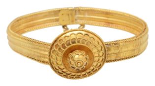 A Victorian Etruscan Revival bracelet