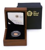 The Royal Mint. An Elizabeth II Quarter Sovereign, 2012