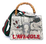 A Gucci Dionysus snakeskin leather bag