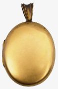 A Victorian high carat locket