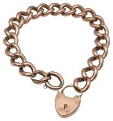 A 9ct curblink bracelet