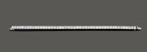 A fine diamond line bracelet by Birks of Canada