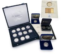 The Bicentenary of the Battle of Trafalgar Silver coin collection