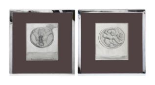 Dali, Salvador (1904-1989), 'La Fecundidad' & 'Eva Spaziale' plaques