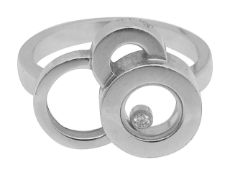 A Chopard Happy Dreams 18ct white gold ring