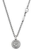 A Chopard 'Happy Diamonds' pedant on chain