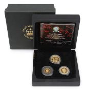 The Lest We Forget Gold Sovereign Set, 2018