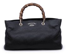 Gucci Bamboo Shopper handbag black