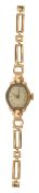 Lady's 9ct gold wristwatch