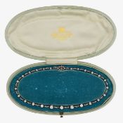 A mid/late 19th century diamond necklace