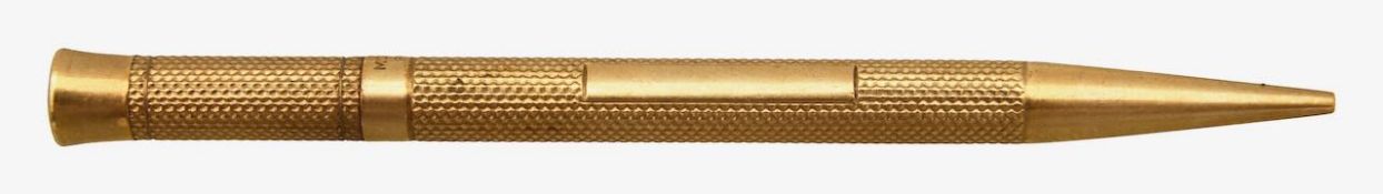 A 9 carat gold Mordan Everpoint propelling pencil