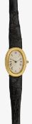 An 18ct gold Bueche Girod ladies manual wind wristwatch