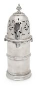 A George V silver sugar caster