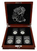 The Complete Set of American Eagle Silver Dollars