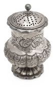 A George IV silver pepperette