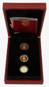 East India Company. The Guinea Gold Proof 3 Coin Set, 2020