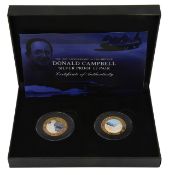 A collection of Elizabeth II silver proof coins and other coins