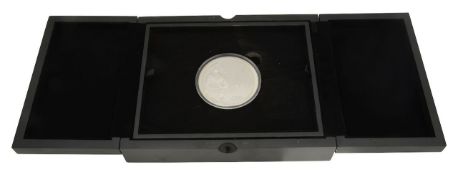 Guernsey Elizabeth II 2021 silver proof five oz £10 coin - 75th Anniversary VE Day Victory in Europe