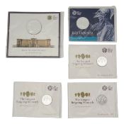 ERII 2015: silver £100 coin, Britannia £50 + 3x silver £20 silver coins