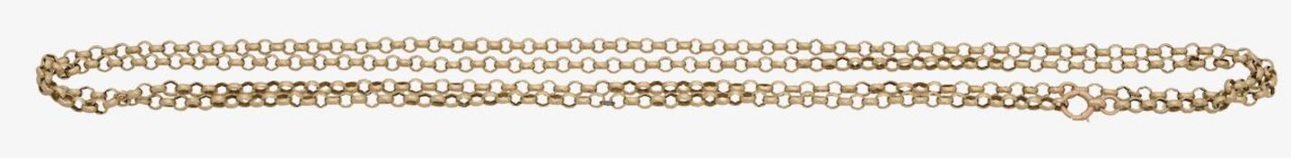 A diamond cut belcher chain