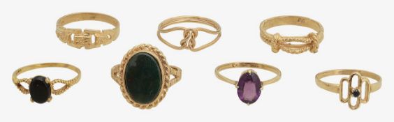 A collection of rings