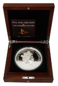 Una & The Lion £100 silver coin, 2019