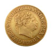 Royal Mint. A George III Sovereign, 1820