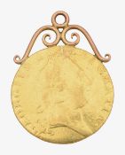 London. King George III. Spade Guinea, 1790