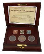 The World's First Postage Stamps with Victorian Coins