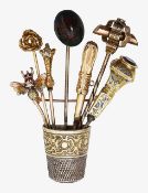 An unusual gem-set brooch